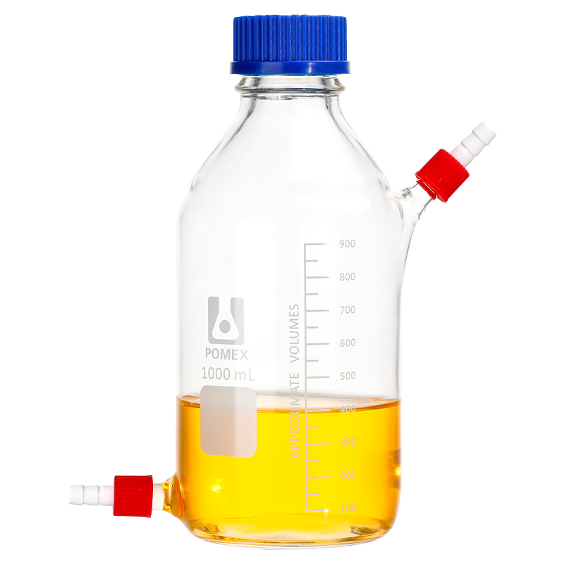 生物补料瓶高硼硅玻璃加料瓶厌氧瓶螺口接口生物试剂专用补料瓶10-图3