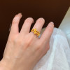 Yan Gui Ye Jing Osmanthus Chinese Style Silver Ring for Women