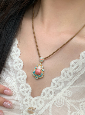 燕归禄青云新中式足银葫芦项链女