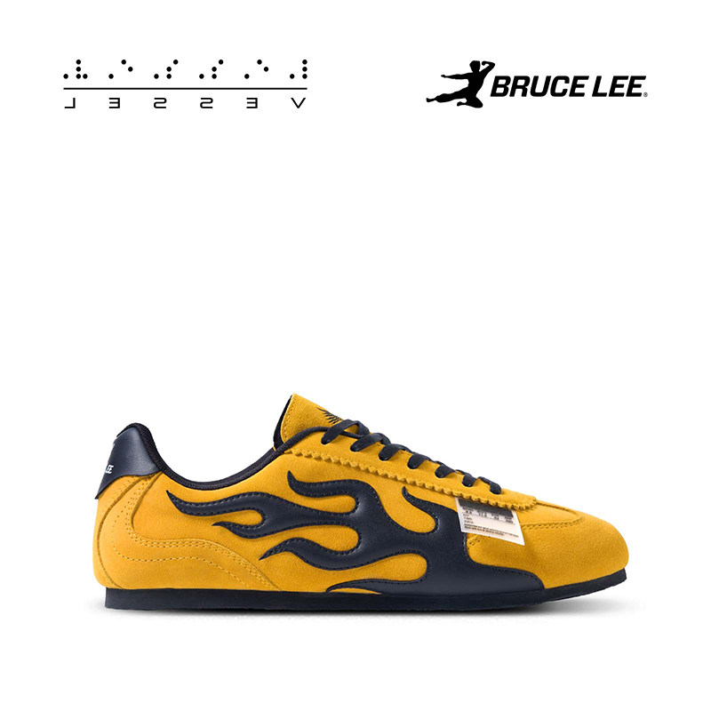 【1/26 12点限时发售】xVESSEL x Bruce Lee联名火焰纹休闲板鞋,淘宝优惠券,粉丝福利购,淘宝优惠卷