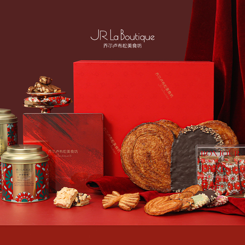 JR乔尔卢布松外滩18号蝴蝶酥零食饼干西式甜糕点年货春节伴手礼盒
