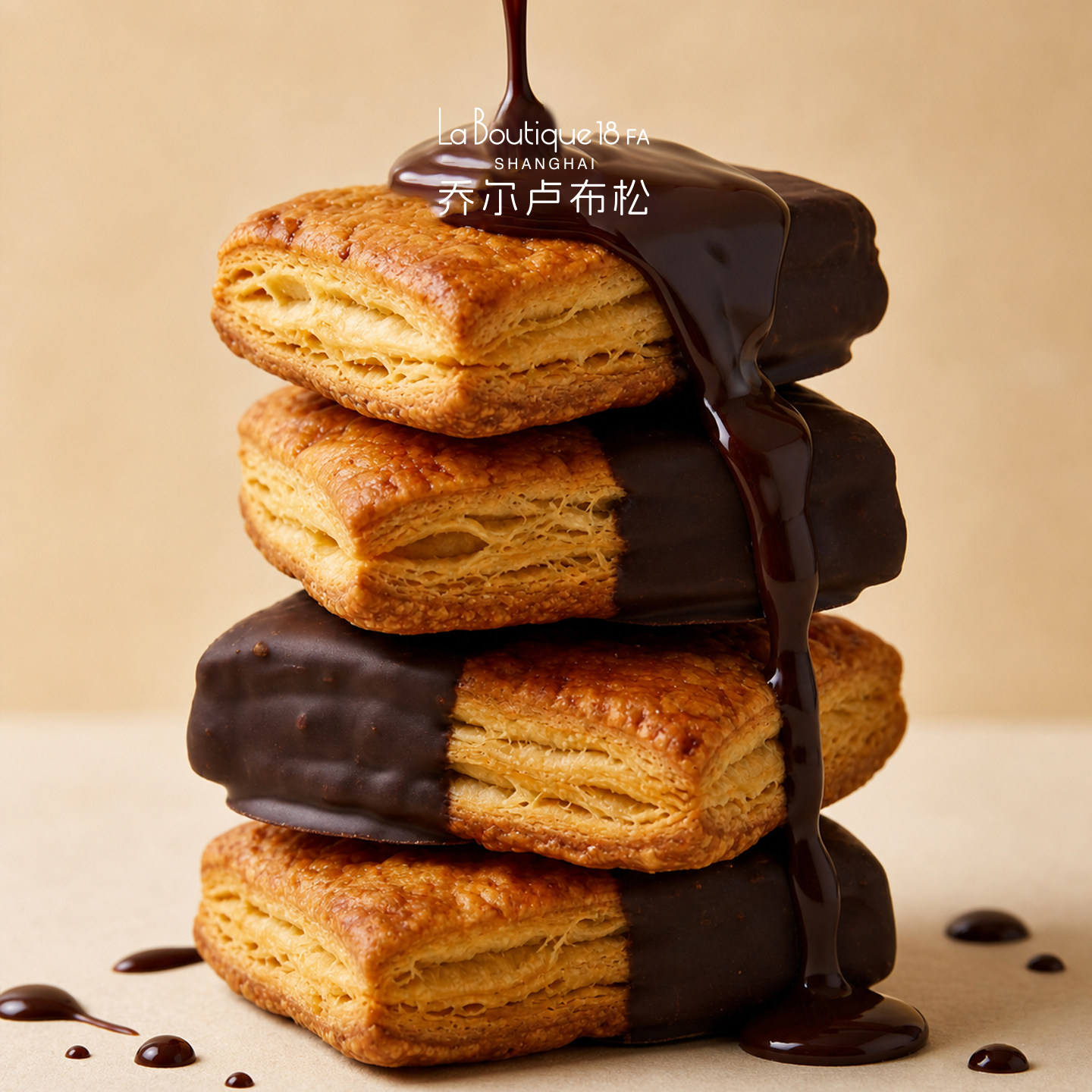 JR乔尔卢布松外滩18号蝴蝶酥零食饼干西式甜糕点年货春节伴手礼盒