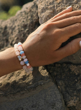 waki贝壳俱乐部马卡龙色系串珠