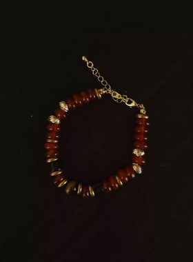 血橙日落轻松血橙日落蛇纹手链