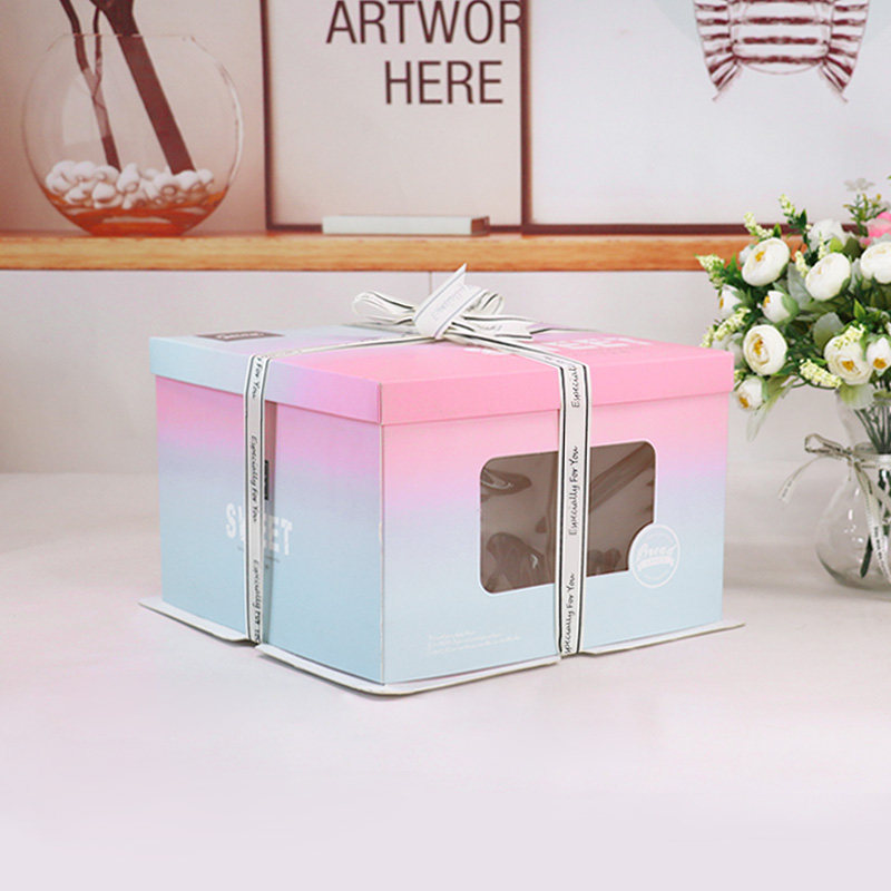 生日蛋糕盒6 8 10 12 14 16寸厂家直销纸质礼品盒蛋糕盒子包装盒,淘宝优惠券,粉丝福利购,淘宝优惠卷