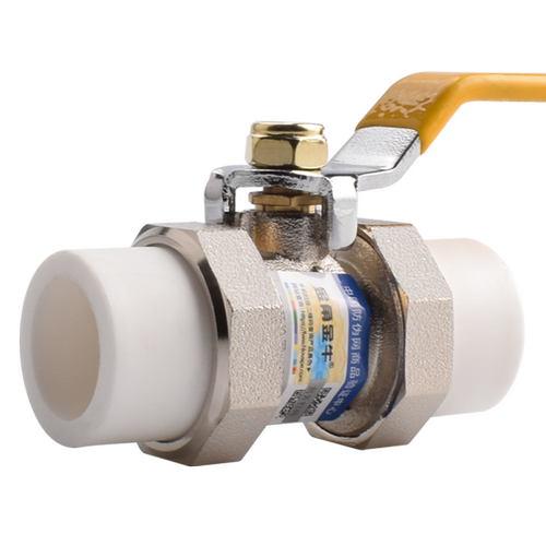 金角 金牛PPR双活接铜球阀门 20 4分 25 6分 ppr球阀 ppr水管配件 - 图3