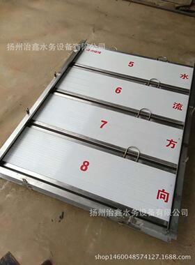 厂家生产不锈钢闸门铝合金叠梁门 铝合金叠梁门可定制