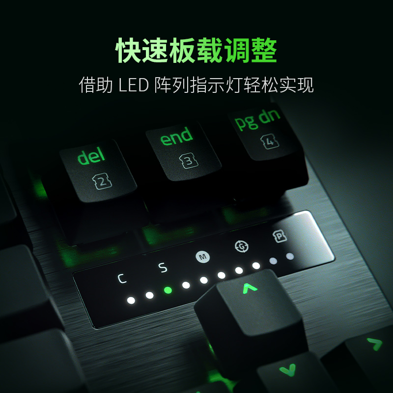 Razer雷蛇猎魂光蛛V3专业竞技版迷你模拟光轴电脑游戏机械键盘-图1