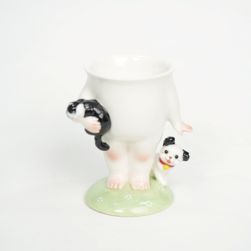 银河磁场可爱陶瓷手作杯子猫狗双全杯个性高颜值质感新年生日礼物,淘宝优惠券,粉丝福利购,淘宝优惠卷