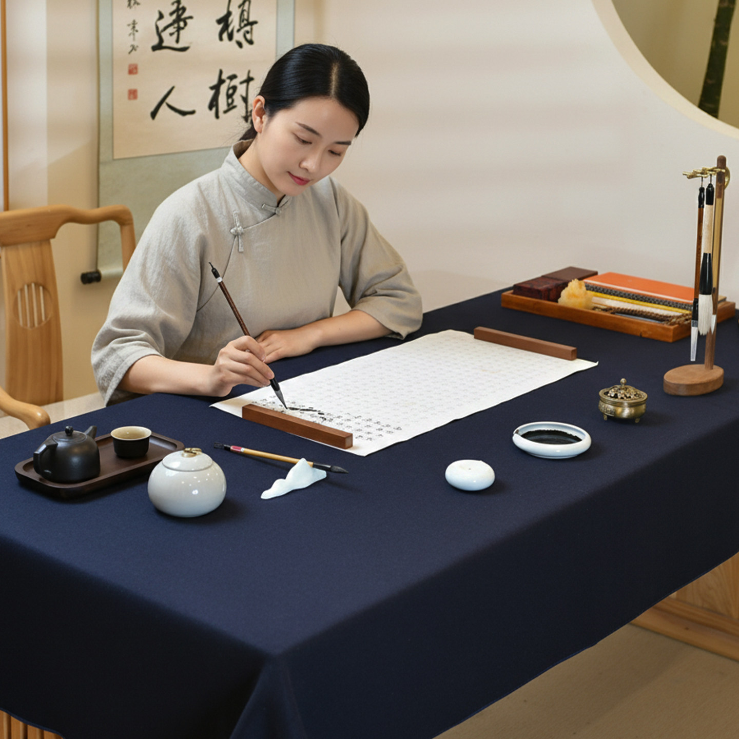 赵北精品书画毛毡专业毛笔字毛毡垫书法专用毛毡桌垫定制画毡文房四宝国学摆件书画垫毛笔书法专用垫桌布,淘宝优惠券,粉丝福利购,淘宝优惠卷