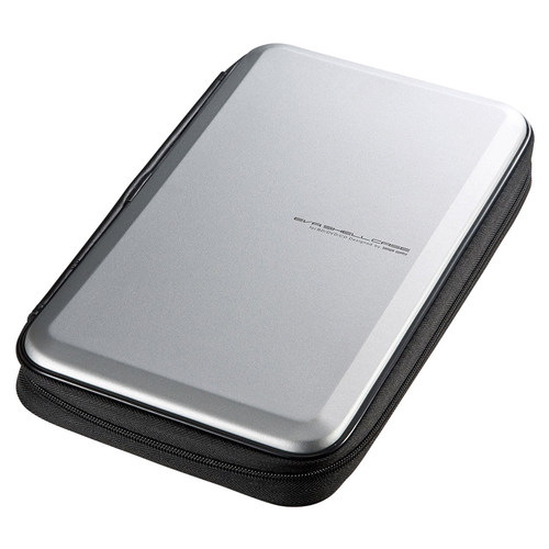 日本SANWA蝶片包光盘盒CD包PS5游戏蝶片包DVD收纳包影蝶包大容量 - 图1