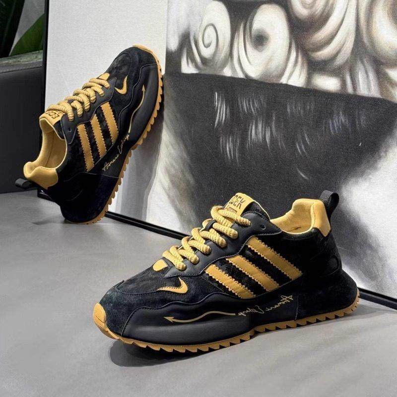 香港男鞋2024秋季新款真皮运动休闲老爹鞋男士百搭厚底跑步阿甘鞋,淘宝优惠券,粉丝福利购,淘宝优惠卷