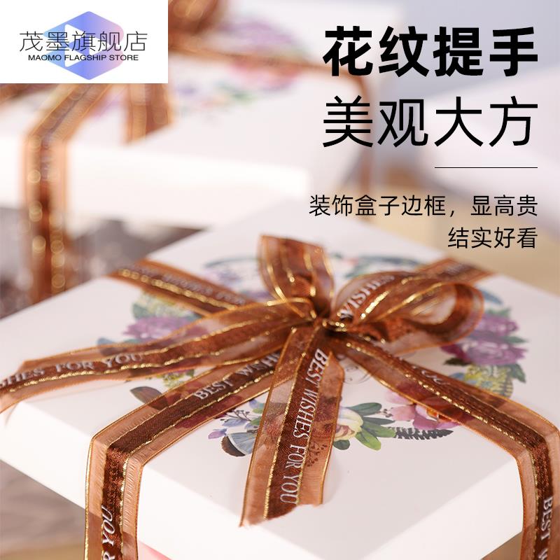 四寸小蛋糕包装盒全透明生日八寸4寸6寸8寸10寸12寸双层加高食品-图2