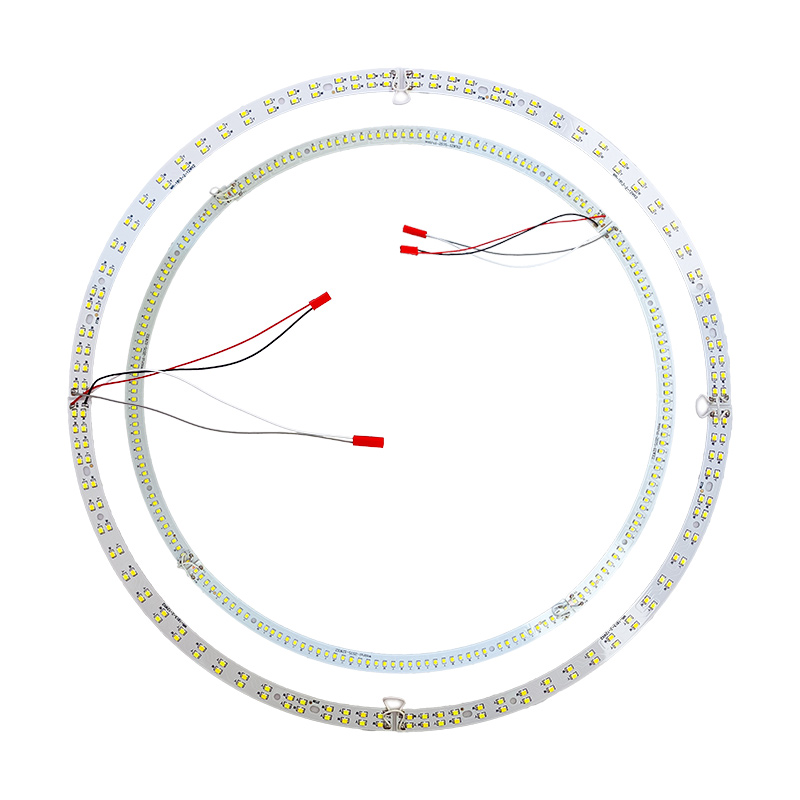 LED灯圈灯芯灯板灯带圆形弧形四片外径205-550高亮2835吸顶风扇灯,淘宝优惠券,粉丝福利购,淘宝优惠卷