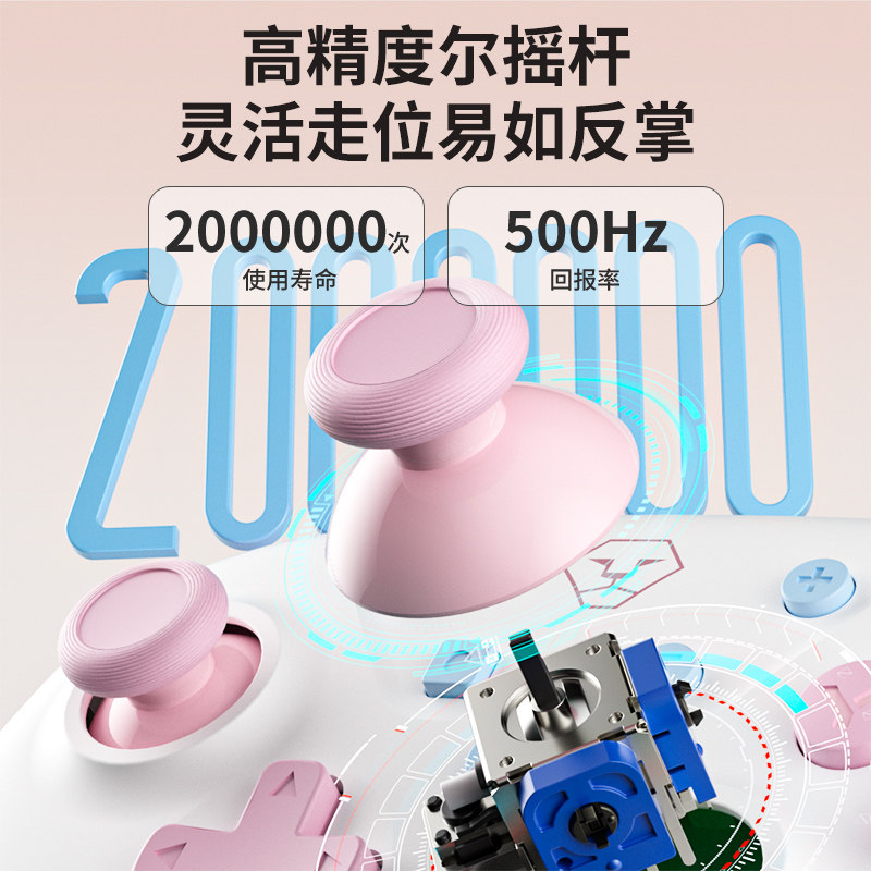 AOLION澳加狮洛可可手柄Agan小马感敢Switch2手柄pro双影奇境ns2星露谷pc电脑版steam苹果安卓手机游戏手柄