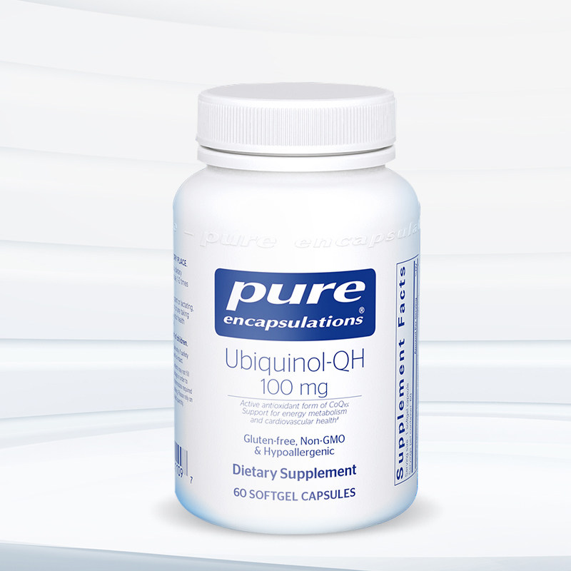 雀巢pure还原型q10辅酶心脏胶囊 PureEncapsulations海外辅酶Q10