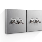 Ретро латунная металлическая световая панель из нержавеющей стали для отеля, переключатель, легкий роскошный стиль