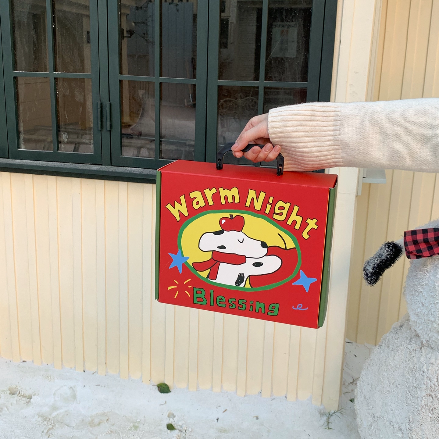 量子猜想小狗堆雪人陶瓷香薰蜡烛礼盒小众生日新年礼物送女生,淘宝优惠券,粉丝福利购,淘宝优惠卷