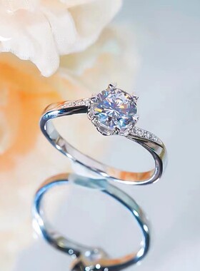 银镀金爱心扭臂戒指银镀