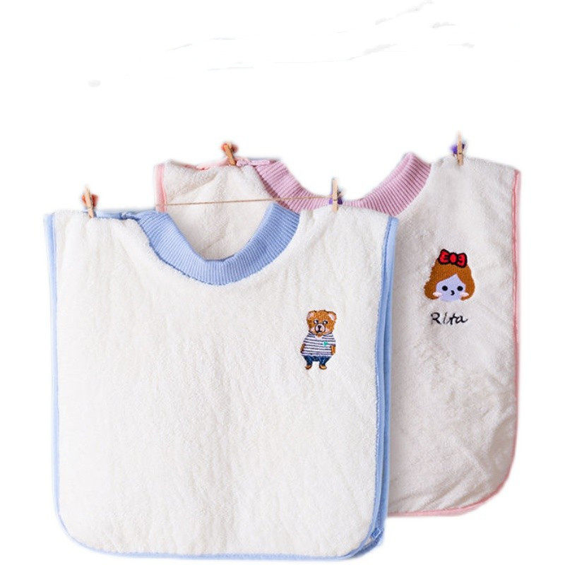 儿童洗漱巾婴儿刷牙洗脸口水巾宝宝防水超柔手巾不掉毛吸水围兜,淘宝优惠券,粉丝福利购,淘宝优惠卷