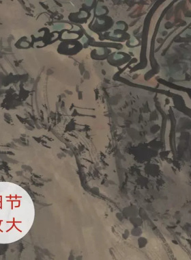 黄宾虹《西海门图》复古山水名家
