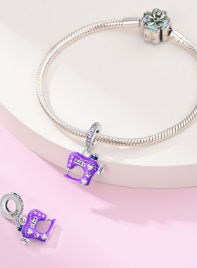 2024潘家风格铜镀S925银珠子diy串珠手链配饰旅行与兴趣爱好系列