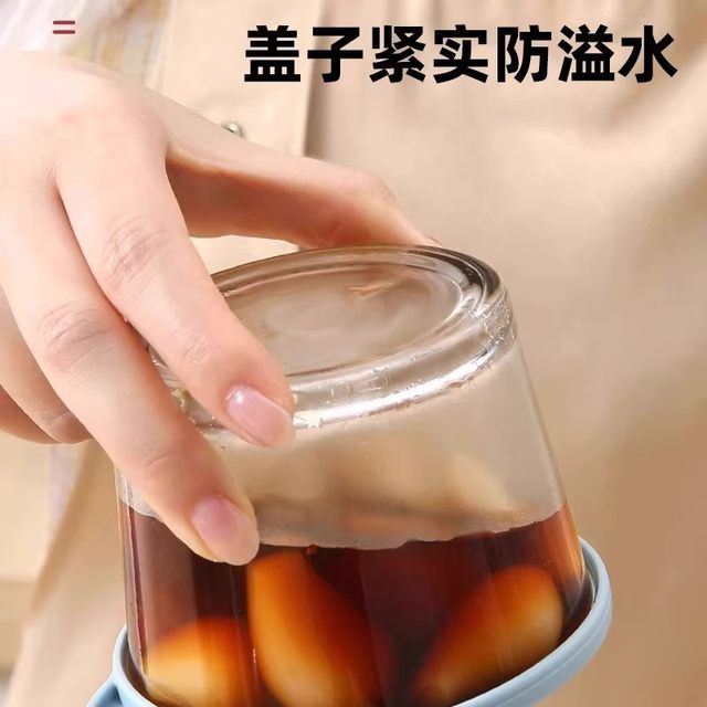 Special glass fresh storage box for food grade pickled refrigerator mini pickled vegetables storage small jars kimchi small bowl