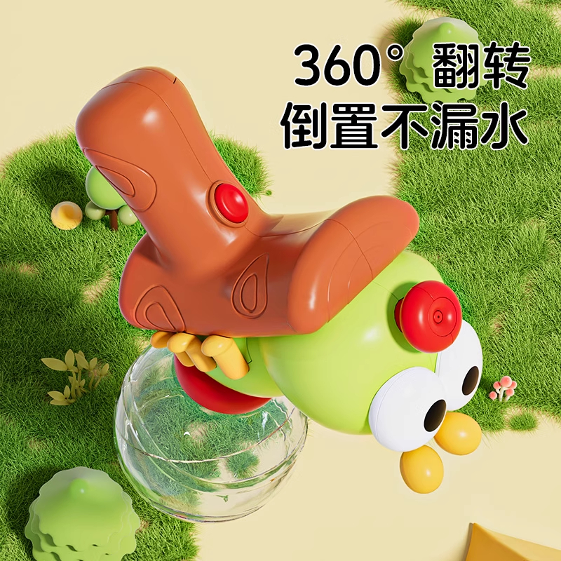 电动连发儿童搞怪水枪玩具射程远蚂蚁滋呲喷水枪男女孩成人打水仗 - 图2