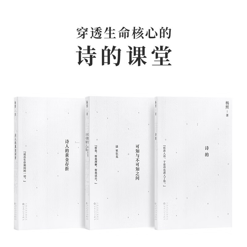 经典里的中国杨照讲给大家的中国历史全套16册资本论的读法史记的读法诗的课堂三部曲可知与不可知之间读里尔克诗人的黄金存折-图1