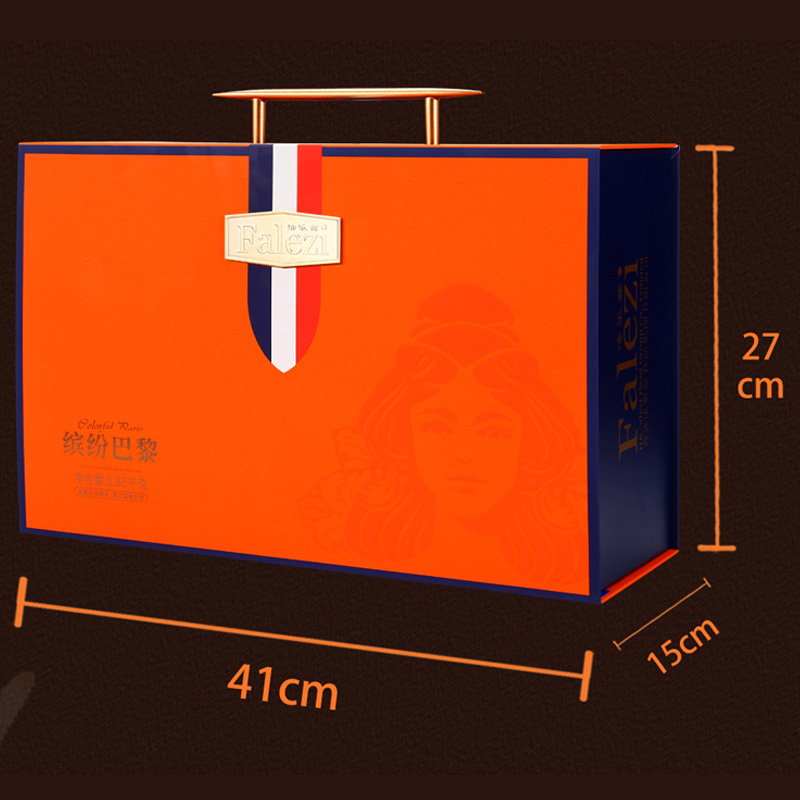 法乐兹坚果礼盒送人缤纷巴黎干果坚果零食大礼包端午节日送人礼品 - 图2
