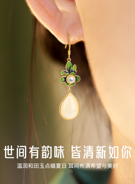 古风银女和田玉送妈妈的生日礼物