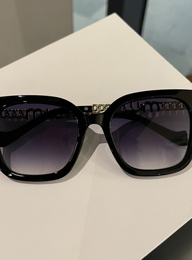 夏日遮阳方形茶色显脸小墨镜