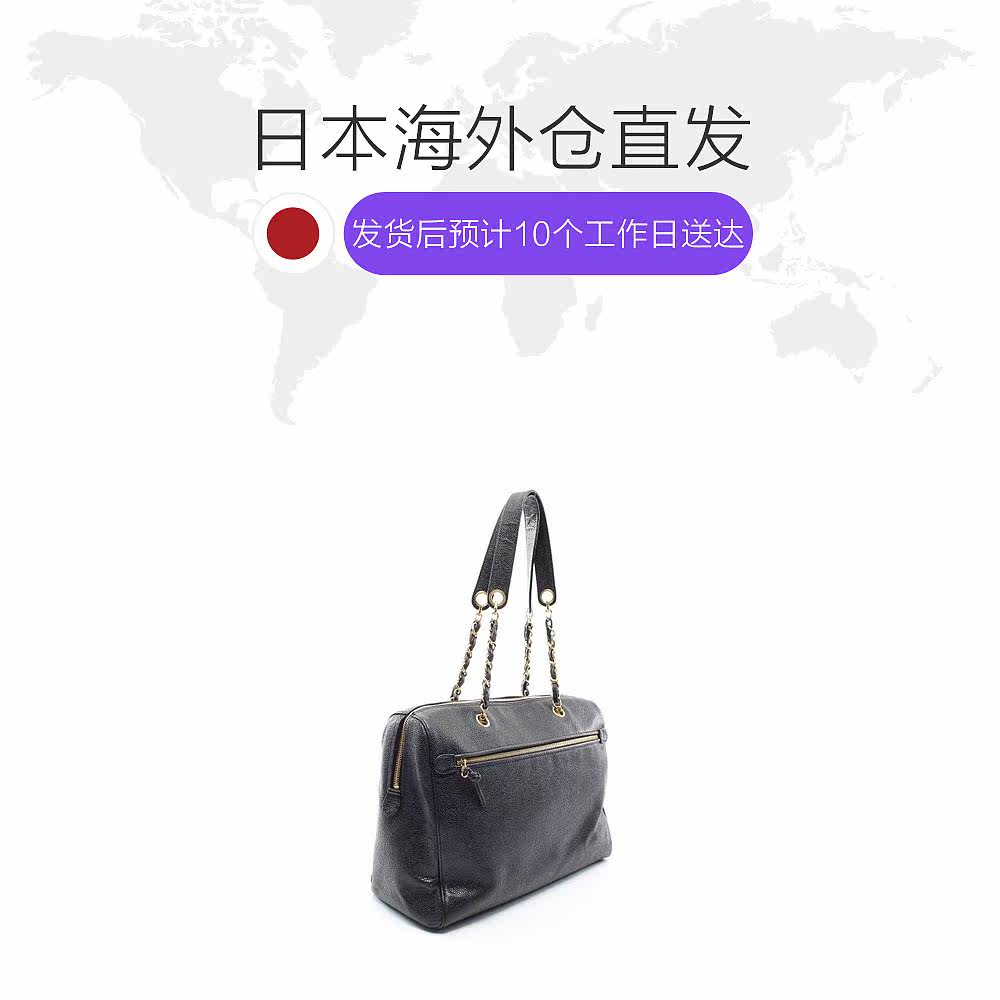 日本直邮中古chanel香奈儿[b]肩包 日本中古直购女士包袋