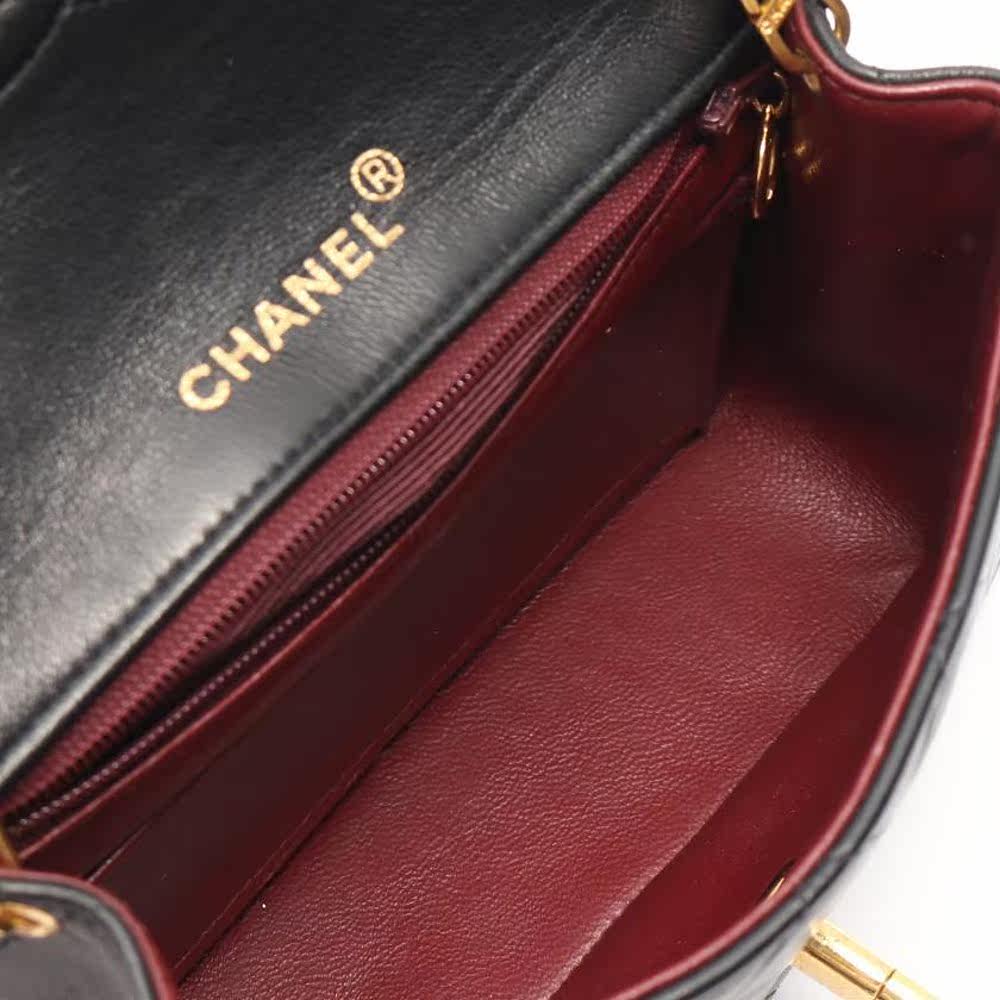 日本直邮中古chanel香奈儿[b]肩包 日本中古直购女士包袋
