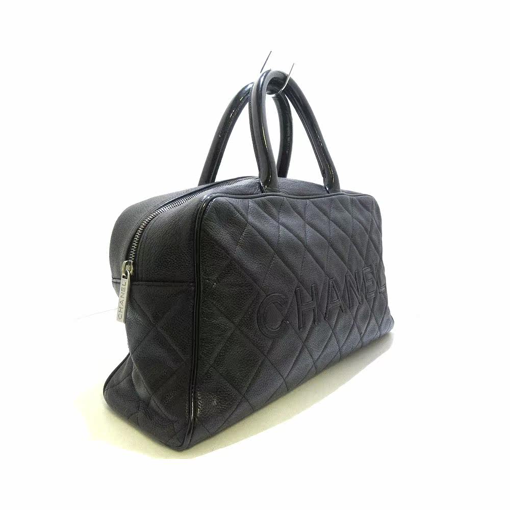 日本直邮中古chanel香奈儿85手提包 日本中古直购女士包袋