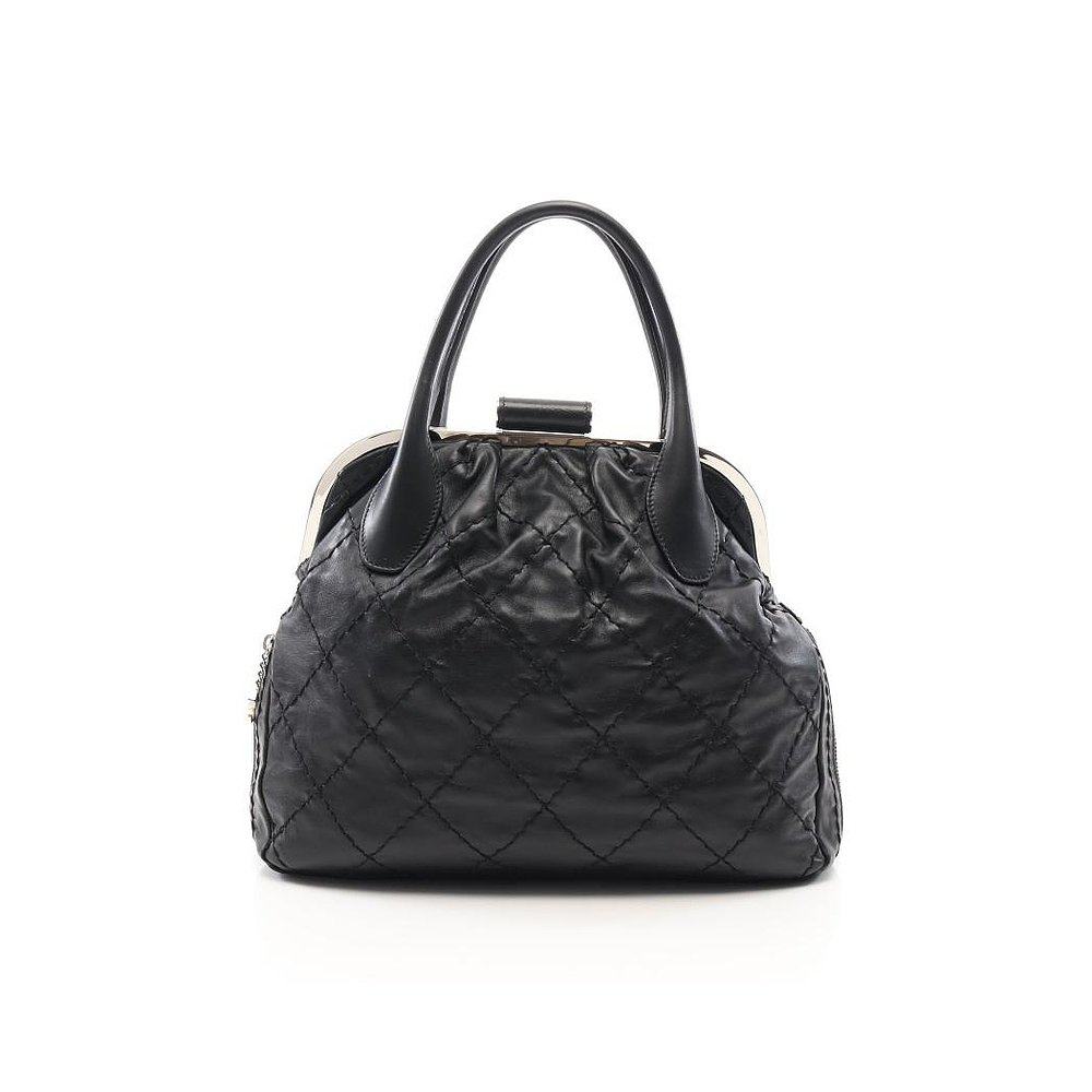 日本直邮中古chanel香奈儿手提包 日本中古直购女士包袋