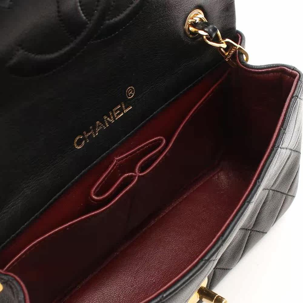 日本直邮中古chanel香奈儿[b]肩包 日本中古直购女士包袋