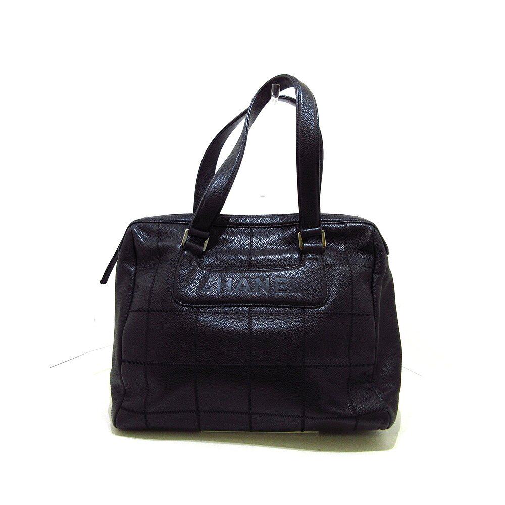 日本直邮中古chanel香奈儿85手提包 日本中古直购女士包袋