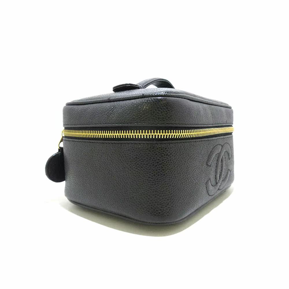 日本直邮中古chanel香奈儿9化妆包 日本中古直购女士包袋