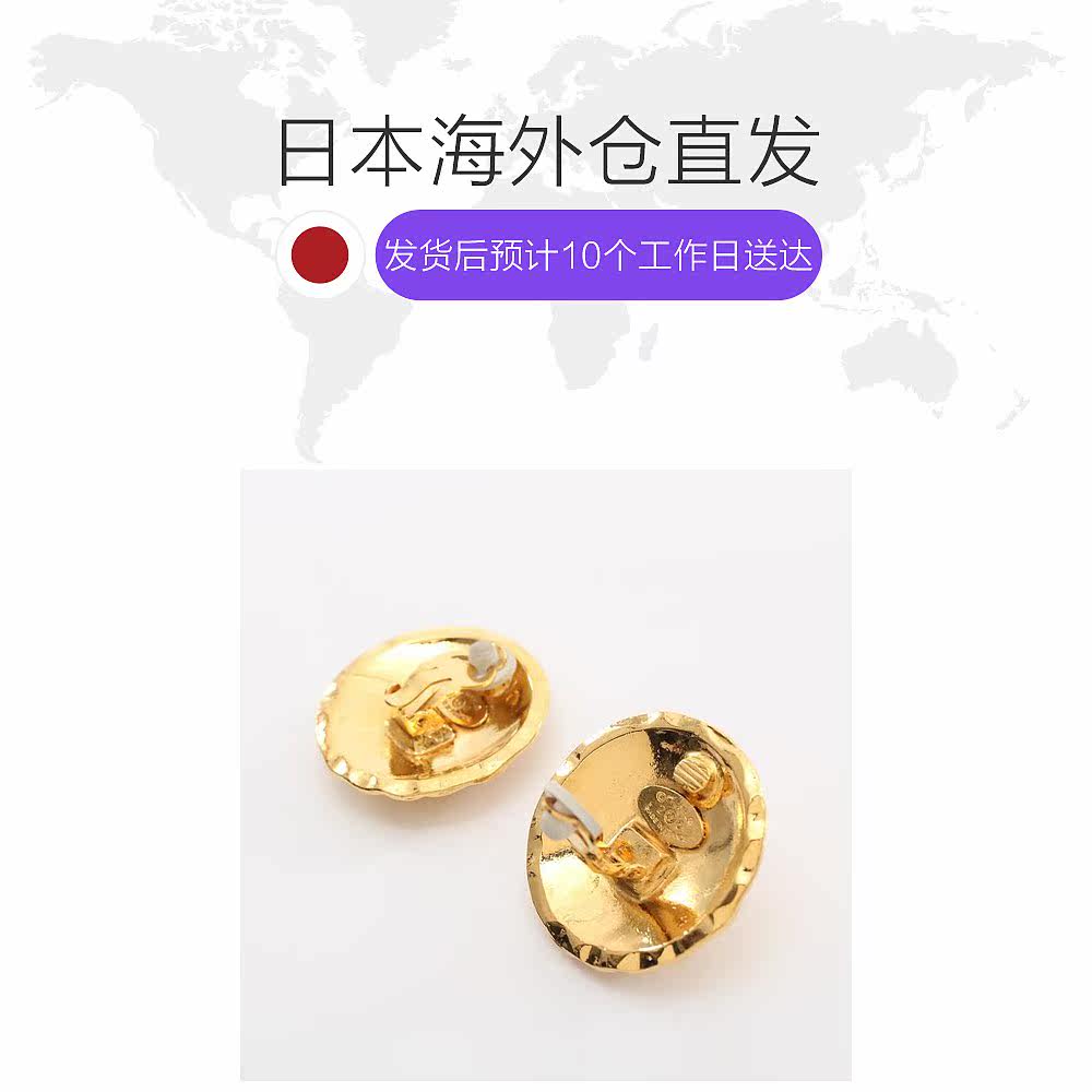 日本直邮中古chanel香奈儿[ab]耳环 日本中古直购耳环