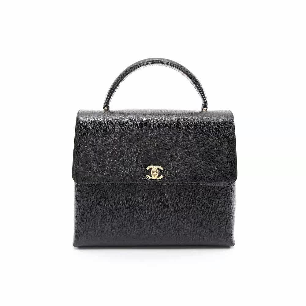 日本直邮中古chanel香奈儿手提包 日本中古直购女士包袋