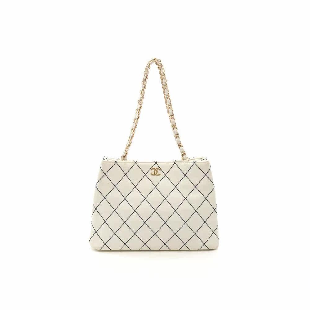 日本直邮中古chanel香奈儿[b]肩包 日本中古直购女士包袋