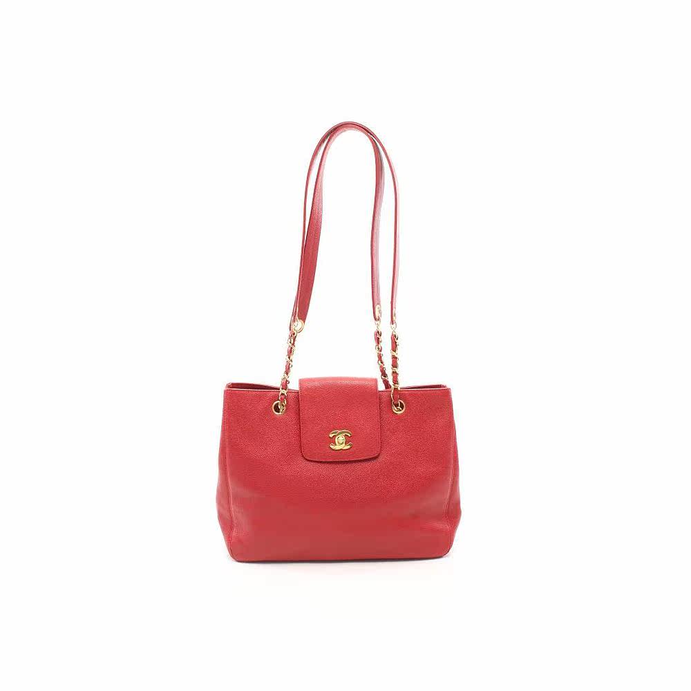 日本直邮中古chanel香奈儿[b]肩包 日本中古直购女士包袋