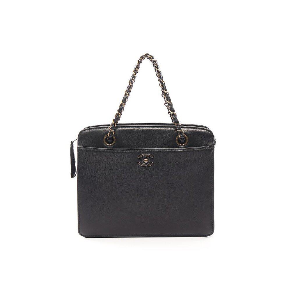 日本直邮中古chanel香奈儿手提包 日本中古直购女士包袋