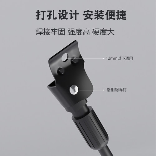 自行车支架脚撑儿童16寸小孩公路山地车14车梯子平衡车撑停车脚架 - 图2