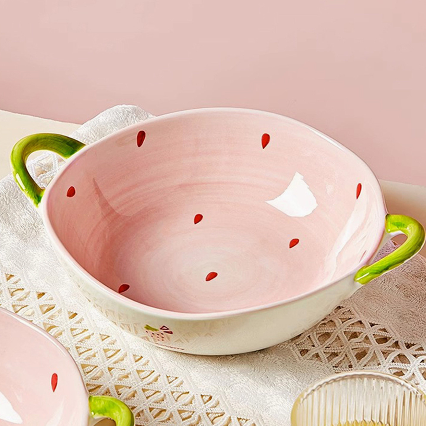 Auramoon.Weiqi.餐具瓷器套装双耳汤碗家用10寸陶瓷泡面碗丨维起,淘宝优惠券,粉丝福利购,淘宝优惠卷