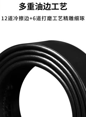 乐典纳男真皮自动扣百搭皮带