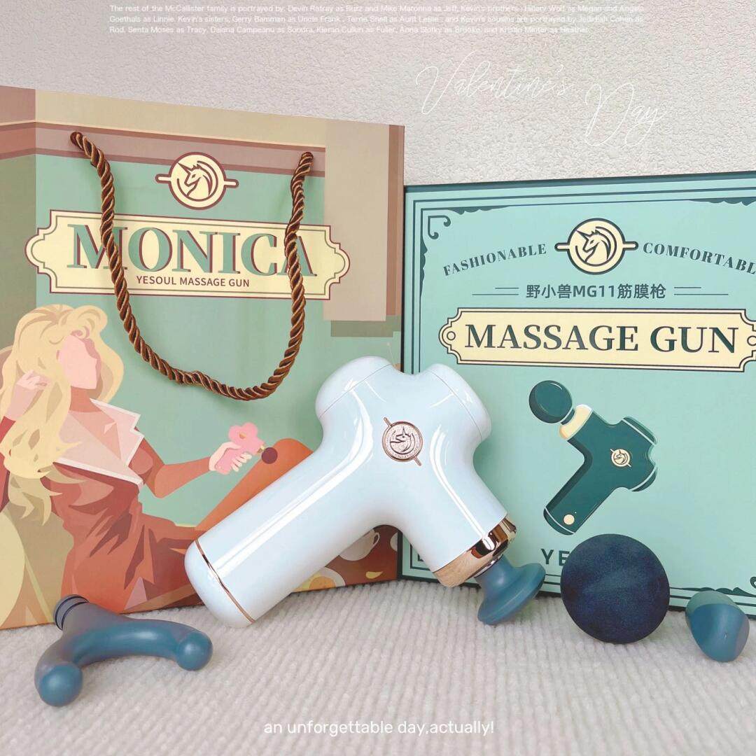 野小兽随身筋膜枪肌肉按摩器电动女生家用健身颈膜枪迷你肌膜枪,淘宝优惠券,粉丝福利购,淘宝优惠卷