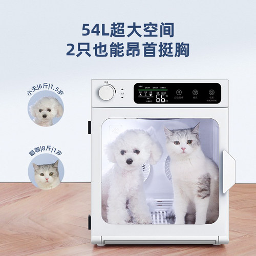 清度快速宠物烘干箱小狗猫咪洗澡吹风烘干燥去水毛消毒异味机箱器 - 图2