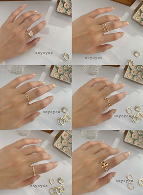 复古开口戒指小众设计女insins潮